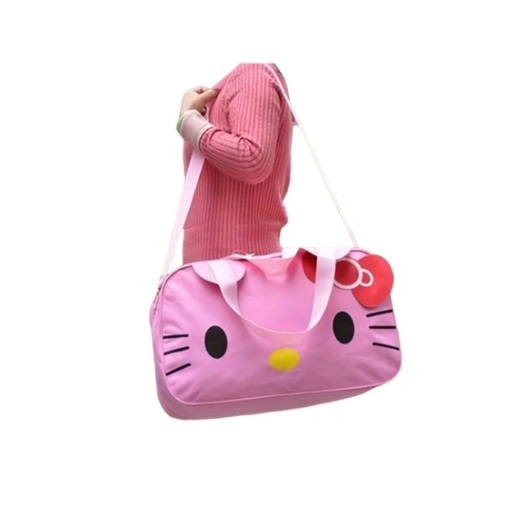 NEW Sanrio Hello Kitty Extra Large Pink Tote Bag - Picture 2 of 2
